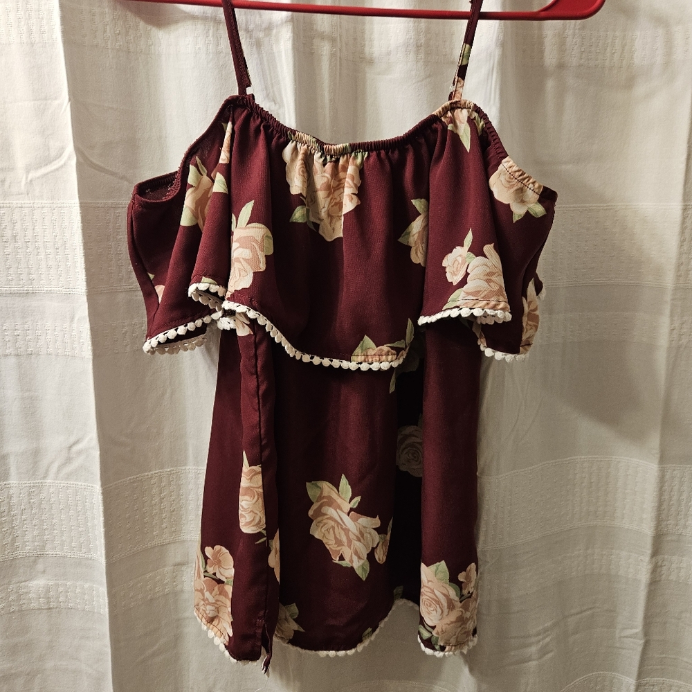 No Boundaries Junior's  Top Size Large